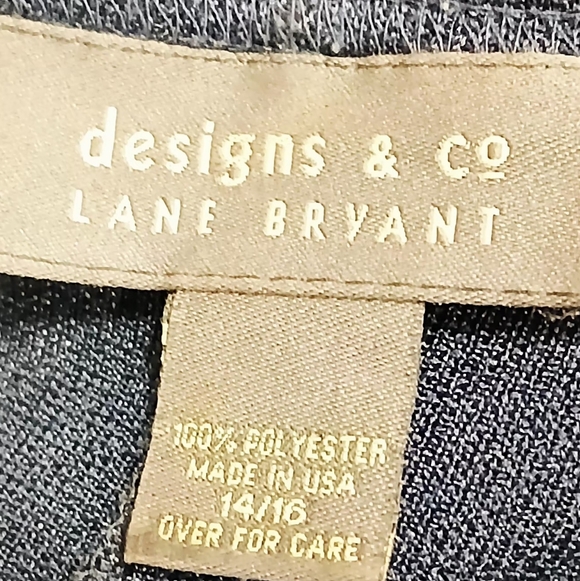 Lane Bryant Navy Blue Dress Set - Picture 10 of 11